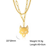 2023 New Fashion Wolf Necklaces - Animals Aso