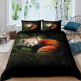 New Cute Raccoon Duvet Cover