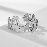 2023 New Fashion Butterfly Adjustable Rings - Animals Aso