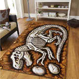 Amazing Dinosaur Art Rug