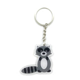 New Cute Raccoon key chain - Animals Aso