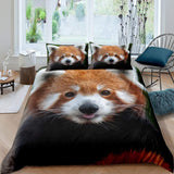 New Cute Raccoon Duvet Cover - Animals Aso