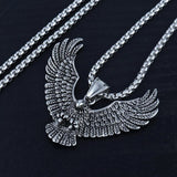 New Fashion eagle stainless steel necklace - Animals Aso