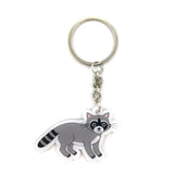 New Cute Raccoon key chain - Animals Aso