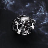 New Stainless Steel Silver Skull Rings