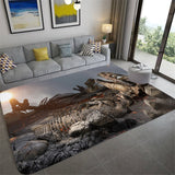 Amazing Dinosaur Art Rug