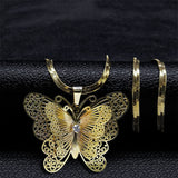 2023 New Amazing Butterfly Pendant Necklace - Animals Aso