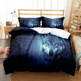 2023 New Amazing Wolf Duvet Cover - Animals Aso