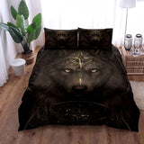 2023 New Amazing Wolf Duvet Cover - Animals Aso