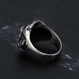 2022 New Stainless Steel Silver Skull Rings - Animals Aso