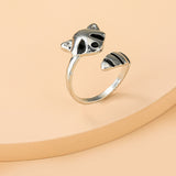 New Sexy Cute Animals Raccoon Rings - Animals Aso