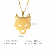 2023 New Fashion Wolf Necklaces - Animals Aso