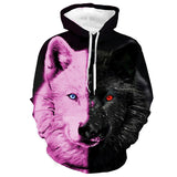 New Fashion Wolf Hoodies