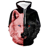 New Fashion Wolf Hoodies