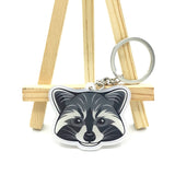 New Cute Raccoon key chain - Animals Aso