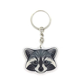 New Cute Raccoon key chain - Animals Aso