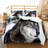 2023 New Amazing Wolf Duvet Cover - Animals Aso