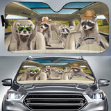 New Stunning Car Sunshade Raccoon - Animals Aso