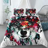 New Amazing Wolf Duvet Cover