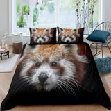 New Cute Raccoon Duvet Cover