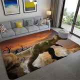 Amazing Dinosaur Art Rug