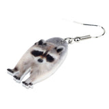 2022 New Lovely Raccoon Earrings - Animals Aso