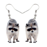 New Lovely Raccoon Earrings