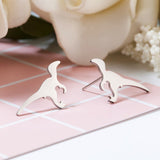 New Cute Dinosaur Earrings