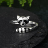 2022 New Amazing raccoon Ring - Animals Aso