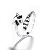 2022 New Amazing raccoon Ring - Animals Aso