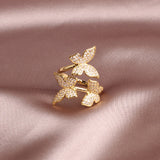 New fashion  butterfly Ring