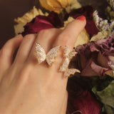 New fashion  butterfly Ring