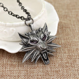 Amazing  Wolf  Necklace Geralt