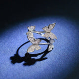 New Luxury Butterfly Rings - Animals Aso