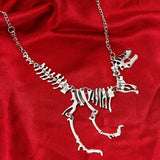 Cute Skeleton Dinosaur Necklace - Animals Aso