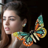 New Amazing Color Butterfly Earrings - Animals Aso