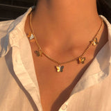 New Fashion Butterfly Necklace