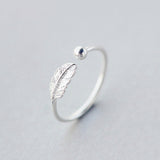 Fashion Silver Butterfly Rings