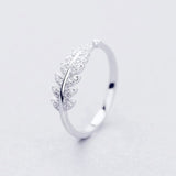 Fashion Silver Butterfly Rings