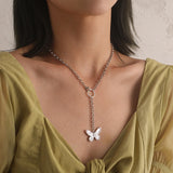 New Amazing Butterfly Pendant Necklace