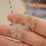 New Amazing Butterfly Necklace - Animals Aso