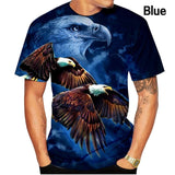 Amazing Eagle 3D Print T Shirt