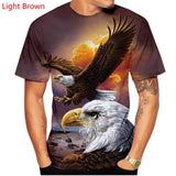 Amazing Eagle 3D Print T Shirt