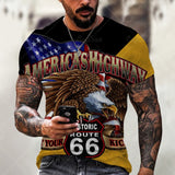 Amazing Eagle 3D Print T Shirt