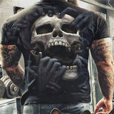 Amazing Fashion Summer Skull 3D T-Shirt