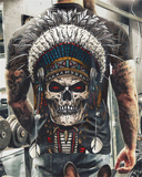 Amazing Fashion Summer Skull 3D T-Shirt