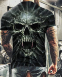 Amazing Fashion Summer Skull 3D T-Shirt