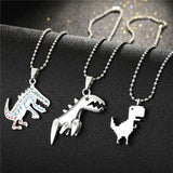 New Cute Metal Small Dinosaur Necklace