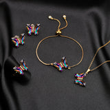 Cute Butterfly ( Earrings/Bracelet/Ring/Necklace)