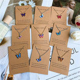 New Fashion Butterfly Necklace